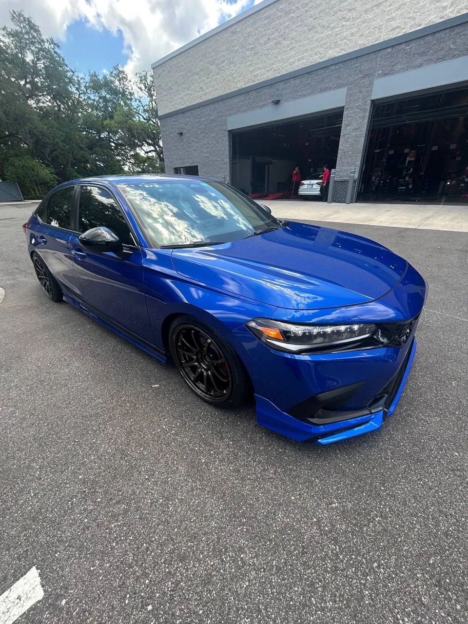 Blue Honda Civic from the JDM Wash business gallery
